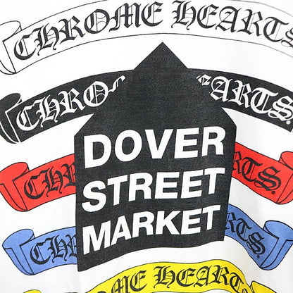 CHROME HEARTS CDG DSM Collab T-Shirt White Size L