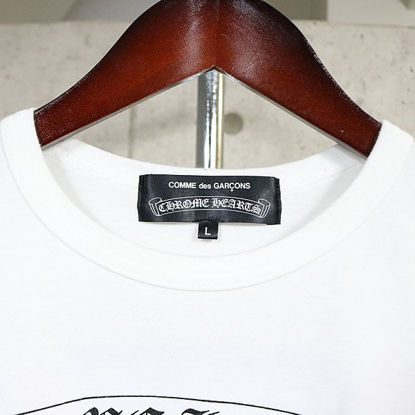 CHROME HEARTS CDG DSM Collab T-Shirt White Size L