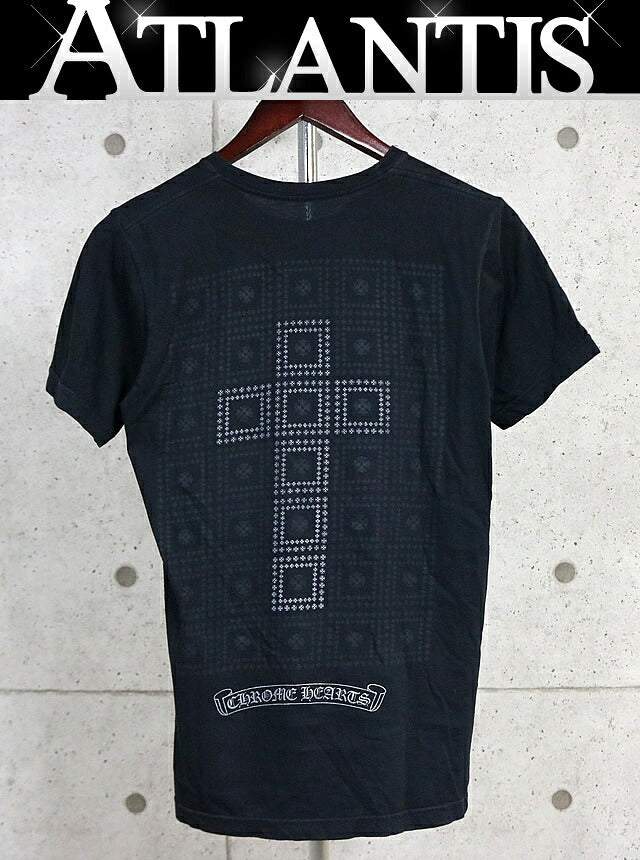 CHROME HEARTS CH Plus CH Cross Pocket T-Shirt Black Size S