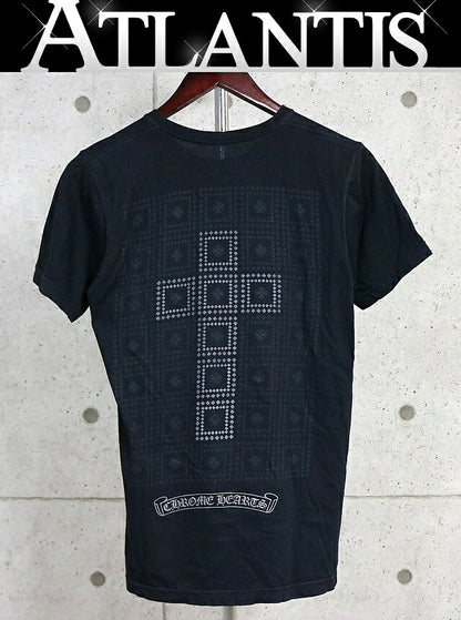 CHROME HEARTS CH Plus CH Cross Pocket T-Shirt Black Size S