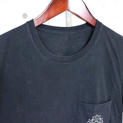 CHROME HEARTS CH Plus CH Cross Pocket T-Shirt Black Size S