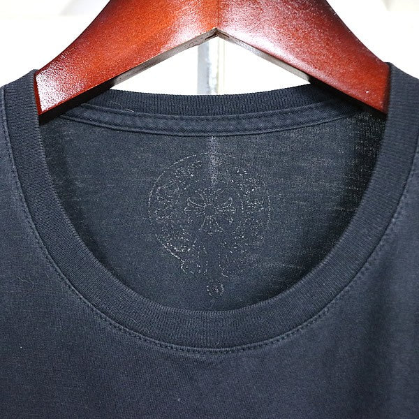 CHROME HEARTS CH Plus CH Cross Pocket T-Shirt Black Size S
