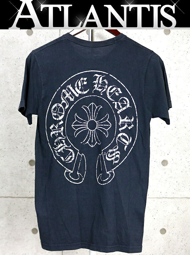 CHROME HEARTS Horseshoe CH Plus Logo T-Shirt Black Size S