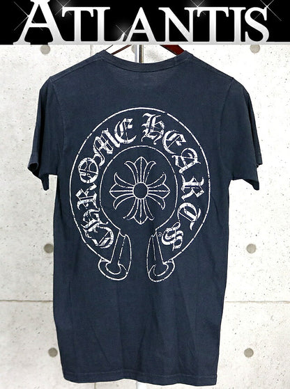 CHROME HEARTS Horseshoe CH Plus Logo T-Shirt Black Size S