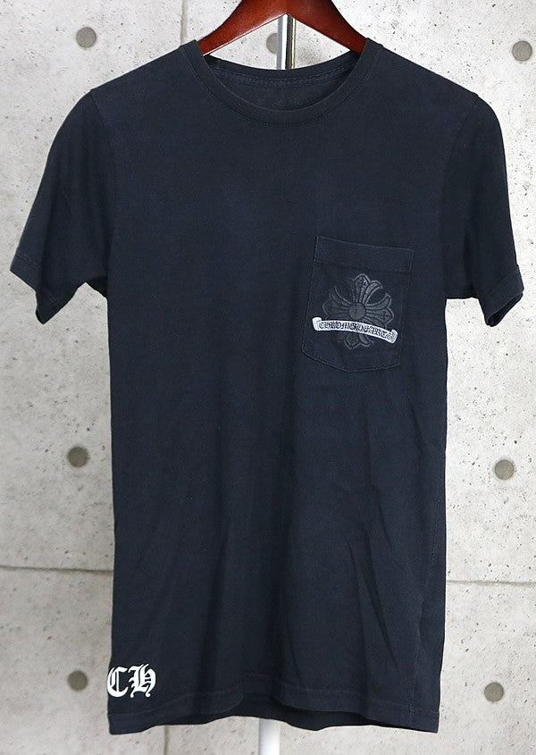 CHROME HEARTS Horseshoe CH Plus Logo T-Shirt Black Size S