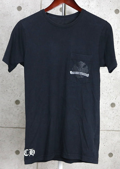 CHROME HEARTS Horseshoe CH Plus Logo T-Shirt Black Size S