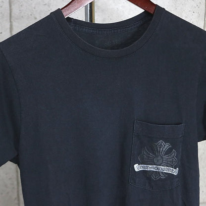 CHROME HEARTS Horseshoe CH Plus Logo T-Shirt Black Size S