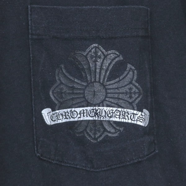 CHROME HEARTS Horseshoe CH Plus Logo T-Shirt Black Size S