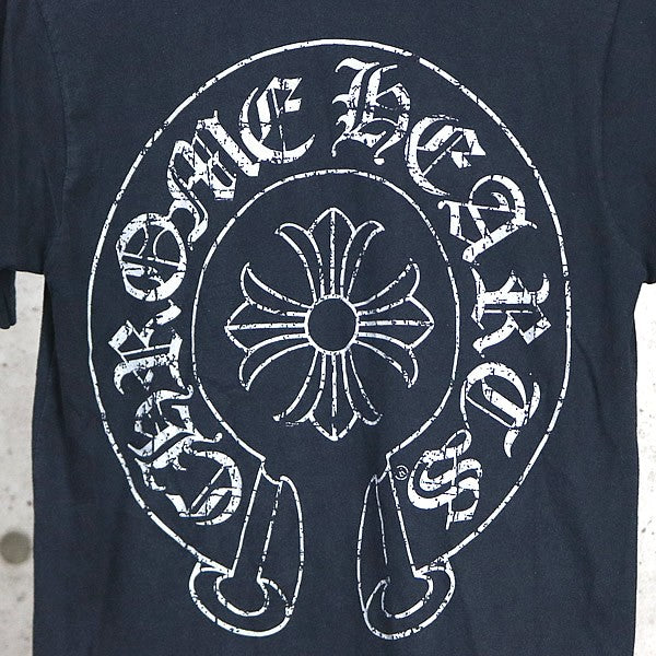 CHROME HEARTS Horseshoe CH Plus Logo T-Shirt Black Size S