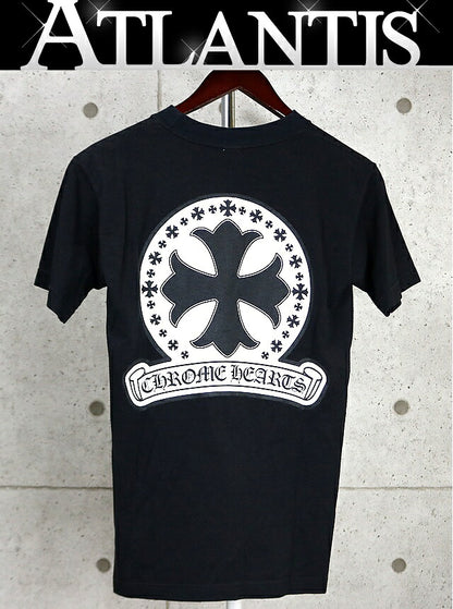 CHROME HEARTS Old CH Plus Logo T-Shirt Black Size S
