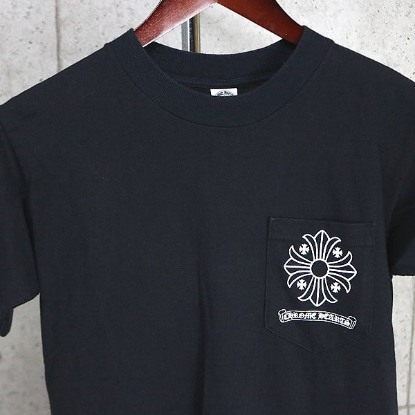 CHROME HEARTS Old CH Plus Logo T-Shirt Black Size S