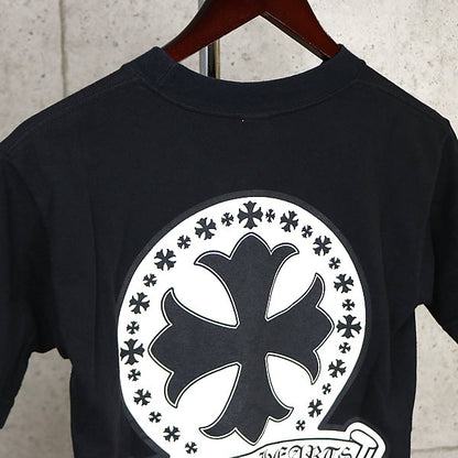 CHROME HEARTS Old CH Plus Logo T-Shirt Black Size S
