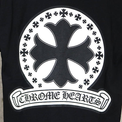 CHROME HEARTS Old CH Plus Logo T-Shirt Black Size S