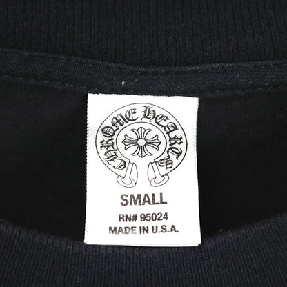CHROME HEARTS Old CH Plus Logo T-Shirt Black Size S