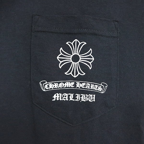 CHROME HEARTS Old Malibu Limited T-Shirt Black Size S