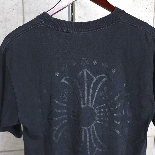 CHROME HEARTS Old Circle Logo CH Plus T-Shirt Black Size M