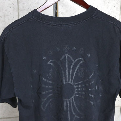 CHROME HEARTS Old Circle Logo CH Plus T-Shirt Black Size M