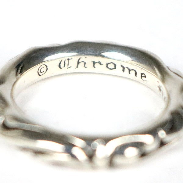 CHROME HEARTS Scroll Band Ring Silver SV925 Size JP 16