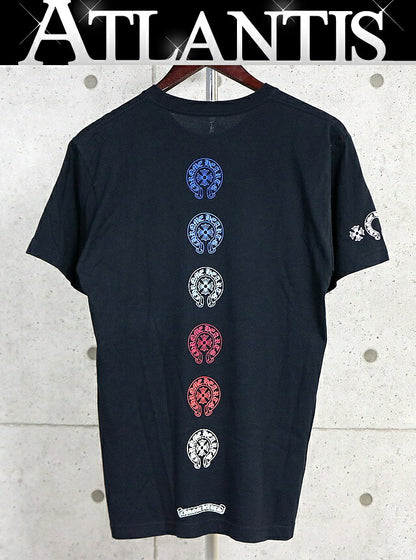 CHROME HEARTS Multi-Color Horseshoe T-Shirt Black Size M