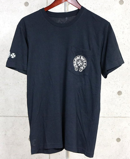 CHROME HEARTS Multi-Color Horseshoe T-Shirt Black Size M