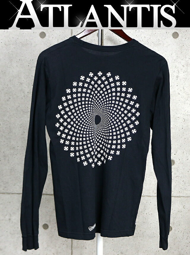 CHROME HEARTS CH Plus Circle Logo Long T-Shirt Black
