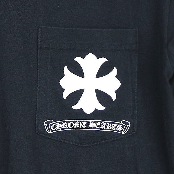 CHROME HEARTS CH Plus Circle Logo Long T-Shirt Black