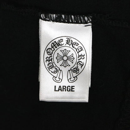 CHROME HEARTS CH Plus Scroll Label T-Shirt Black Size L