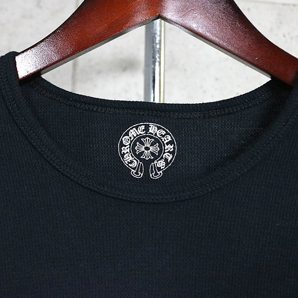 CHROME HEARTS Old Circle CH Plus Thermal Tee Black Size M