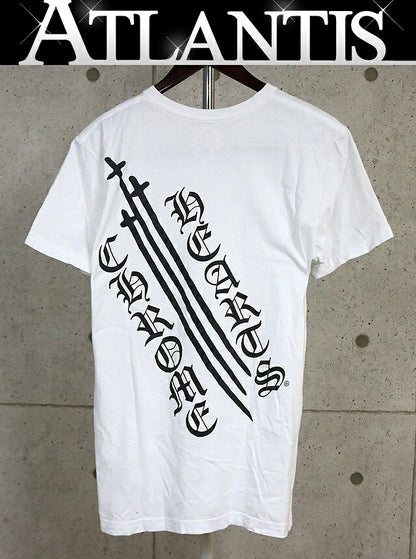 CHROME HEARTS R3S Logo T-Shirt White Size M