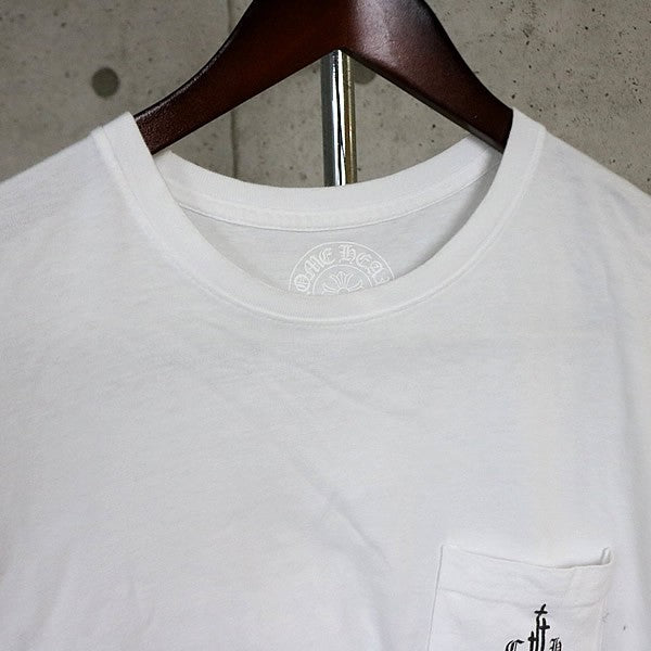 CHROME HEARTS R3S Logo T-Shirt White Size M