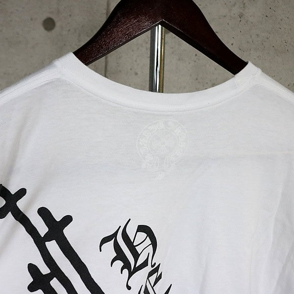 CHROME HEARTS R3S Logo T-Shirt White Size M