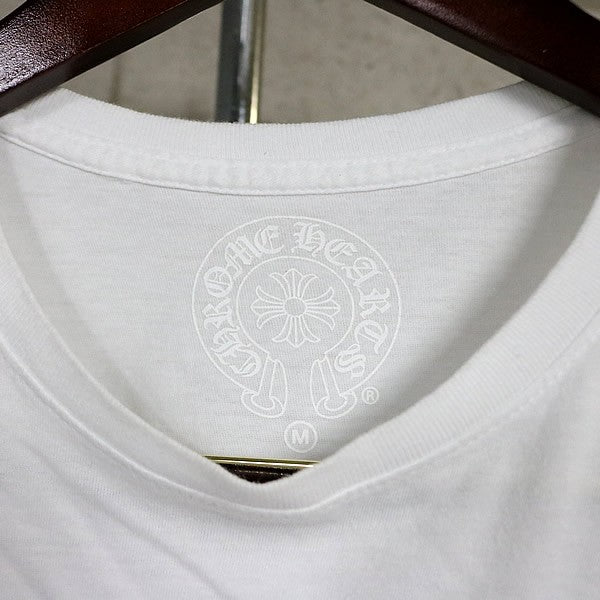 CHROME HEARTS R3S Logo T-Shirt White Size M