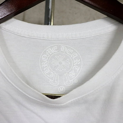 CHROME HEARTS R3S Logo T-Shirt White Size M