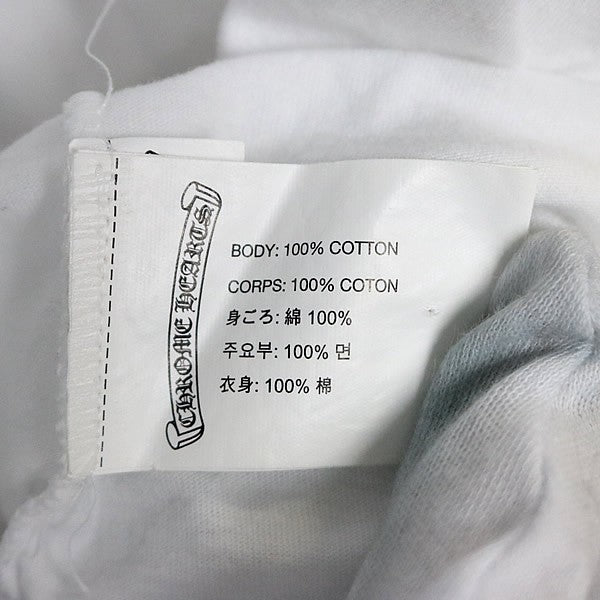 CHROME HEARTS R3S Logo T-Shirt White Size M