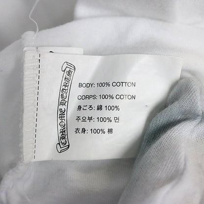 CHROME HEARTS R3S Logo T-Shirt White Size M