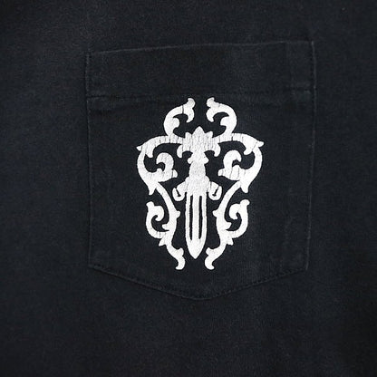 CHROME HEARTS Vintage Vine Dagger T-Shirt Black Size S