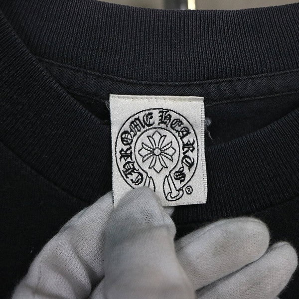 CHROME HEARTS Vintage Vine Dagger T-Shirt Black Size S