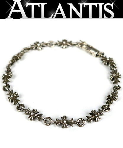 CHROME HEARTS Tiny E CH Plus Silver Bracelet