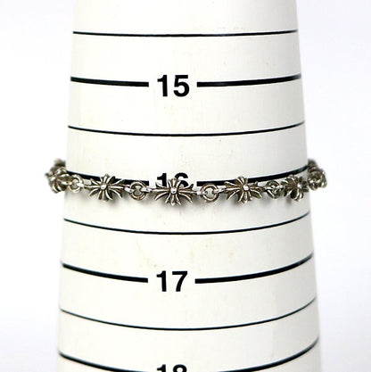 CHROME HEARTS Tiny E CH Plus Silver Bracelet