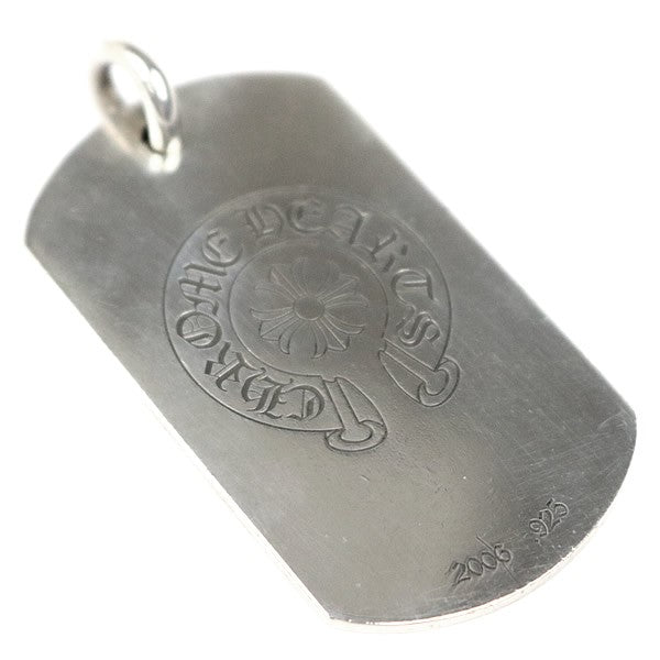 CHROME HEARTS Honolulu Limited Large Dog Tag SV925 Silver