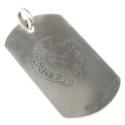 CHROME HEARTS Honolulu Limited Large Dog Tag SV925 Silver