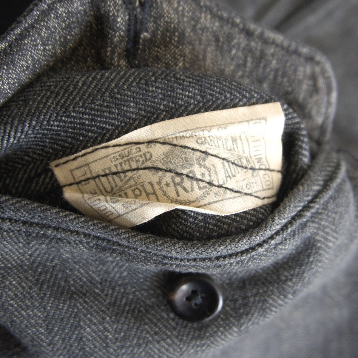 RRL Classic Herringbone Trouser Size 29×34