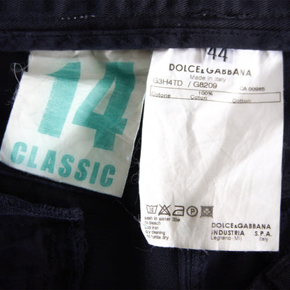 DOLCE&GABBANA Distressed Black Denim Size 32