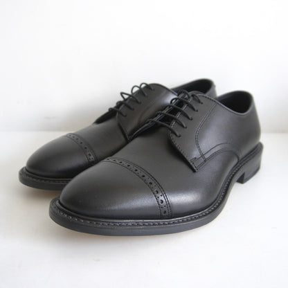 REGAL Medallion Tip Leather Business Shoes Black Size 6
