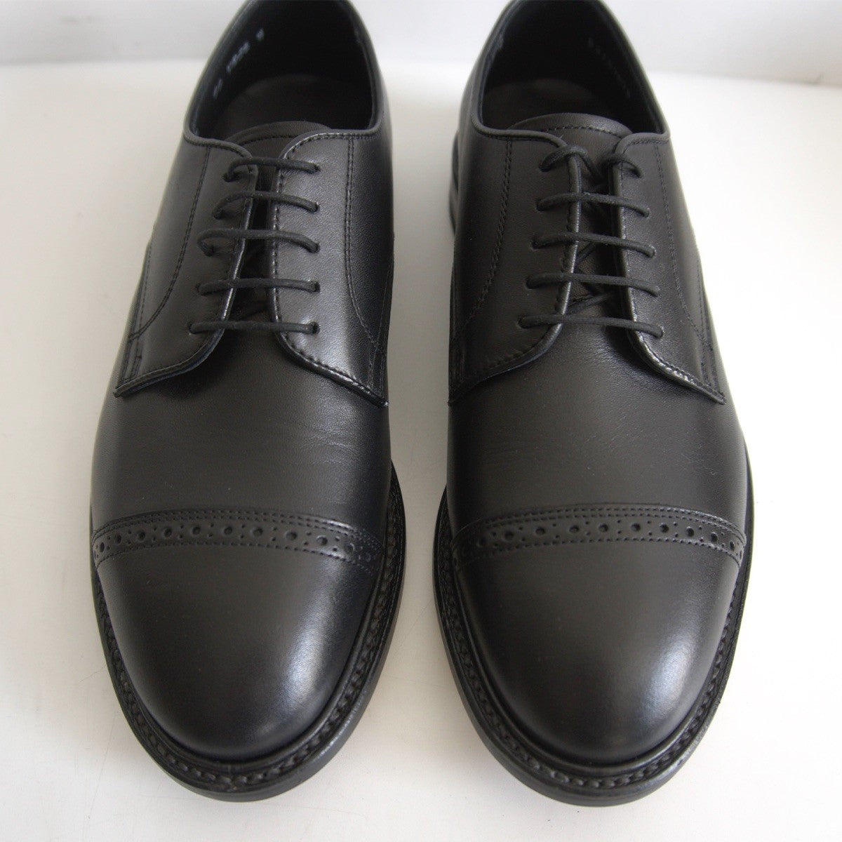REGAL Medallion Tip Leather Business Shoes Black Size 6