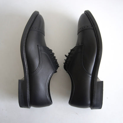 REGAL Medallion Tip Leather Business Shoes Black Size 6