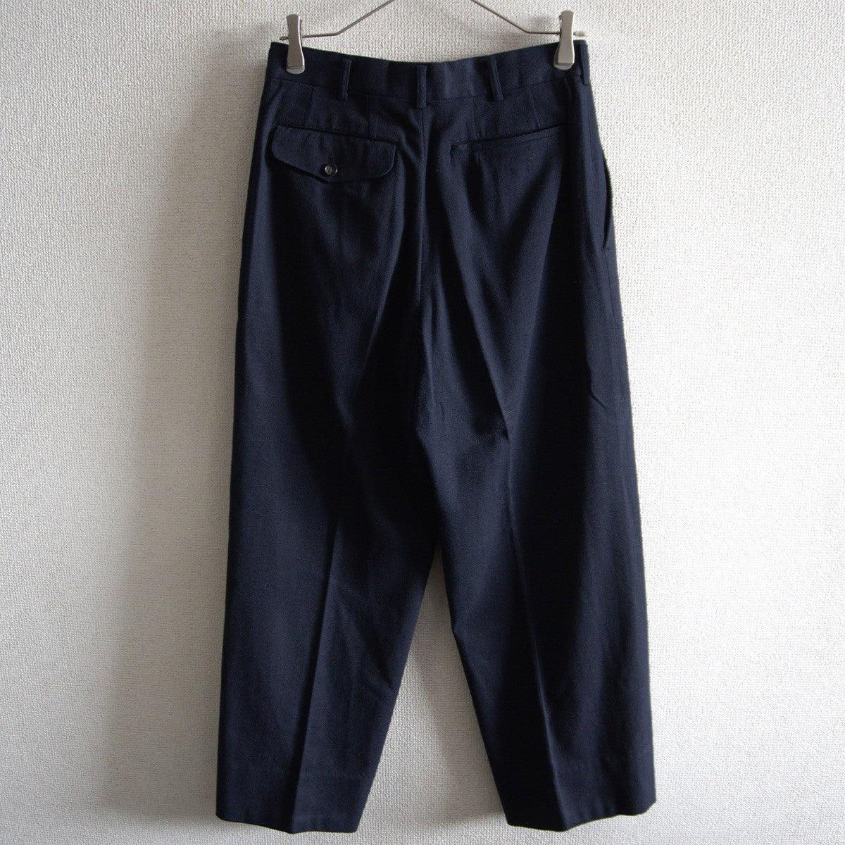COMME des GARCONS HOMME 80s Wool 2-Pleat Trousers Size 32
