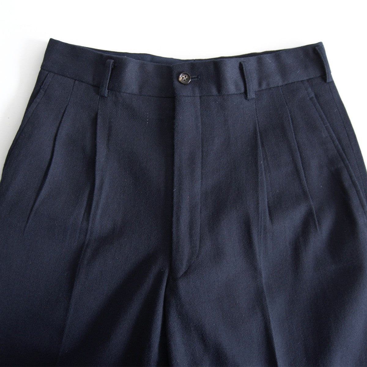 COMME des GARCONS HOMME 80s Wool 2-Pleat Trousers Size 32
