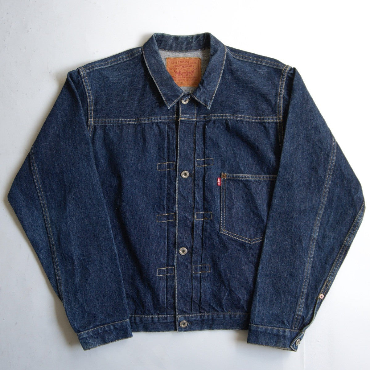 LEVI'S S506XX Big E 1st Type Wartime Denim Jacket Size XXS