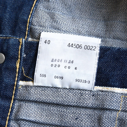 LEVI'S S506XX Big E 1st Type Wartime Denim Jacket Size XXS